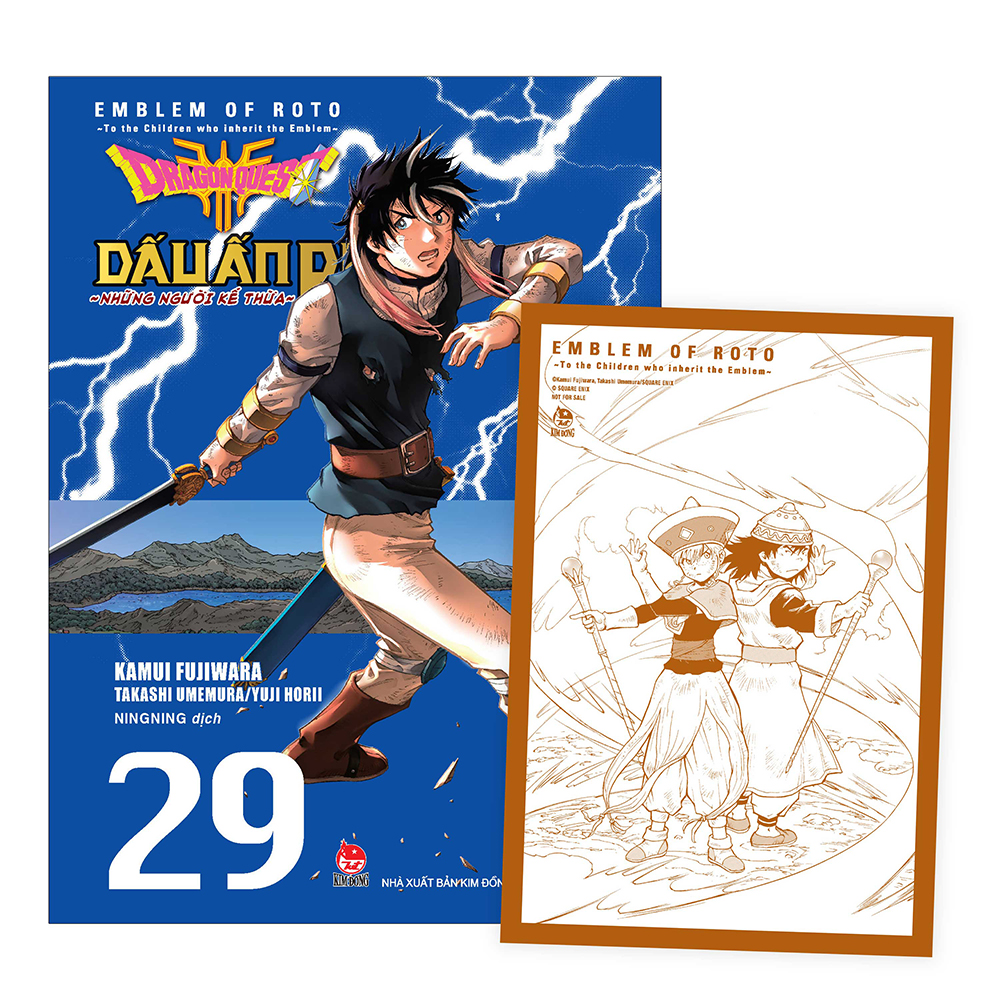 Dragon Quest Dấu Ấn Roto ~ Những Người Kế Thừa ~ (Emblem Of Roto ~ To The Children Who Inherit The Emblem ~) Tập 29 [Tặng Kèm Postcard]