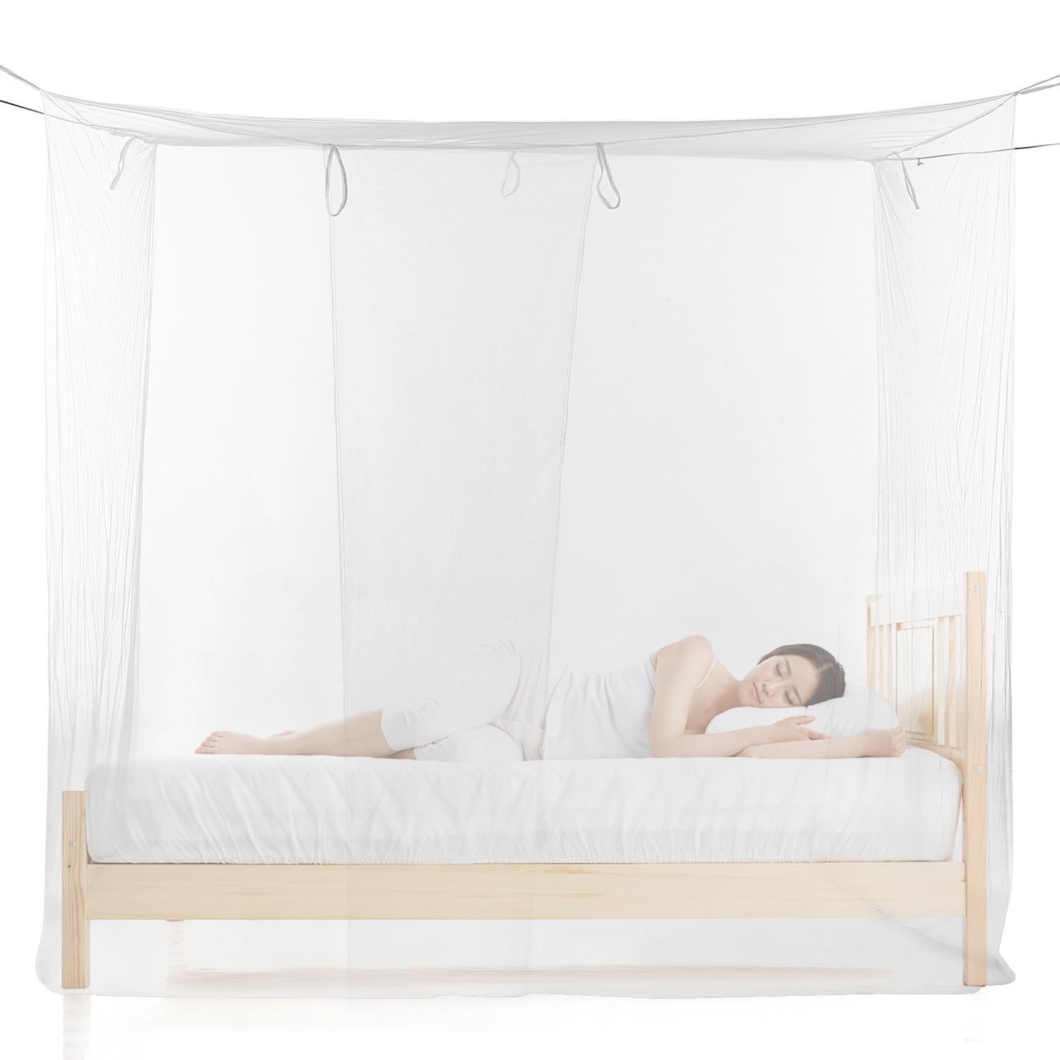 Màn chống muỗi được làm bằng 100% lưới polyester mịn để bảo vệ khỏi côn trùng đồng thời đảm bảo thông gió và tầm nhìn tốt