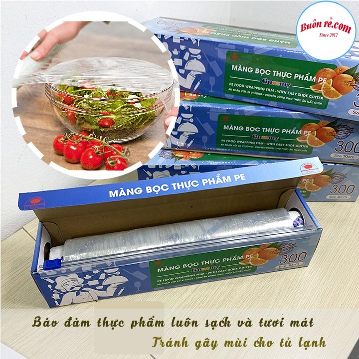 Màng bọc thực phẩm PE Gummy giúp bảo quản thực phẩm, đồ ăn luôn tươi ngon 01223_ Buonrecom