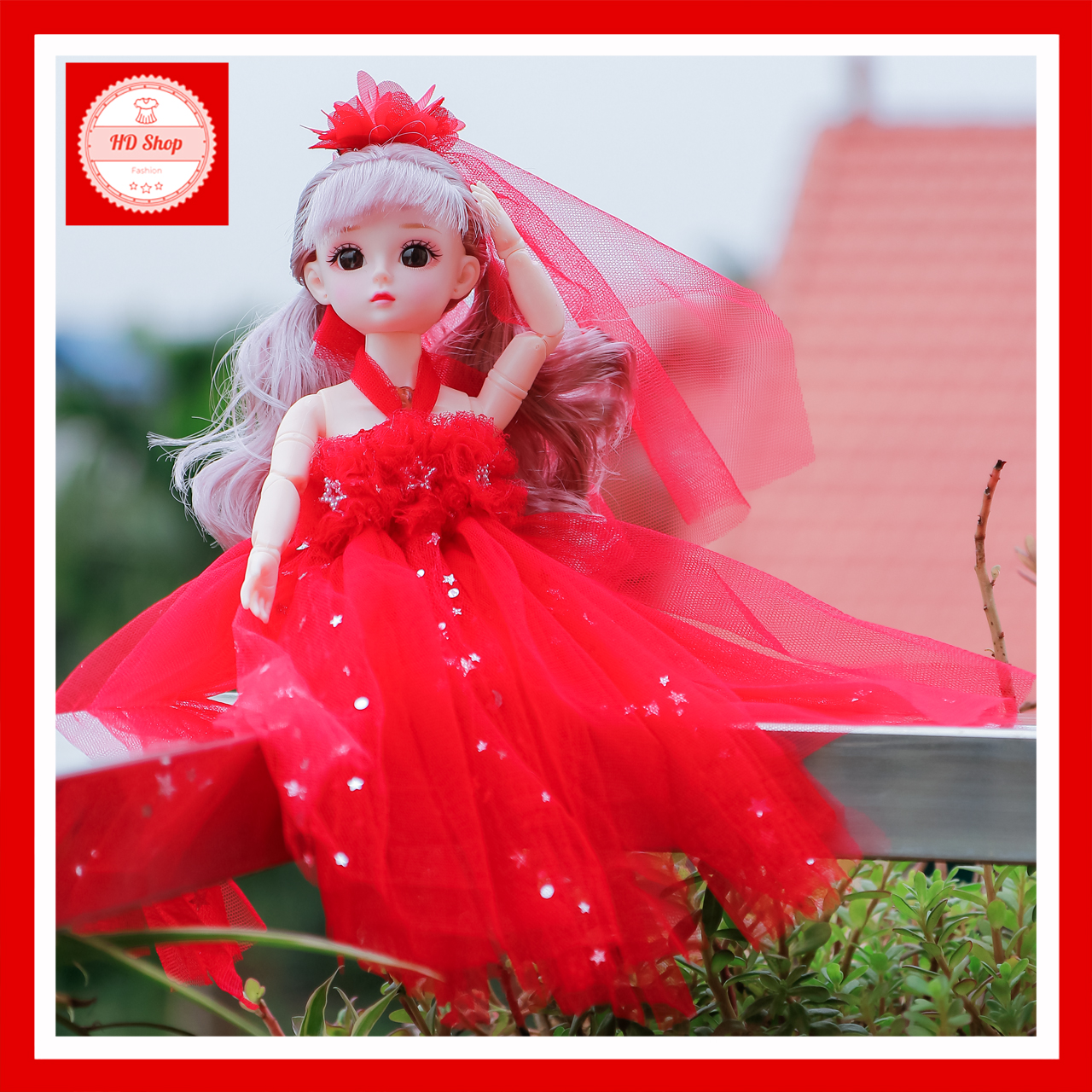Búp bê đồ chơi cho bé gái cao 30CM phát nhạc