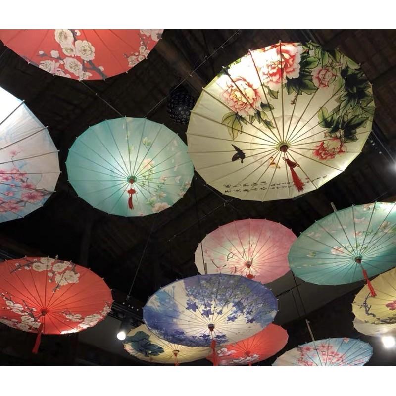 Ô dù họa tiết cổ trang 82cm