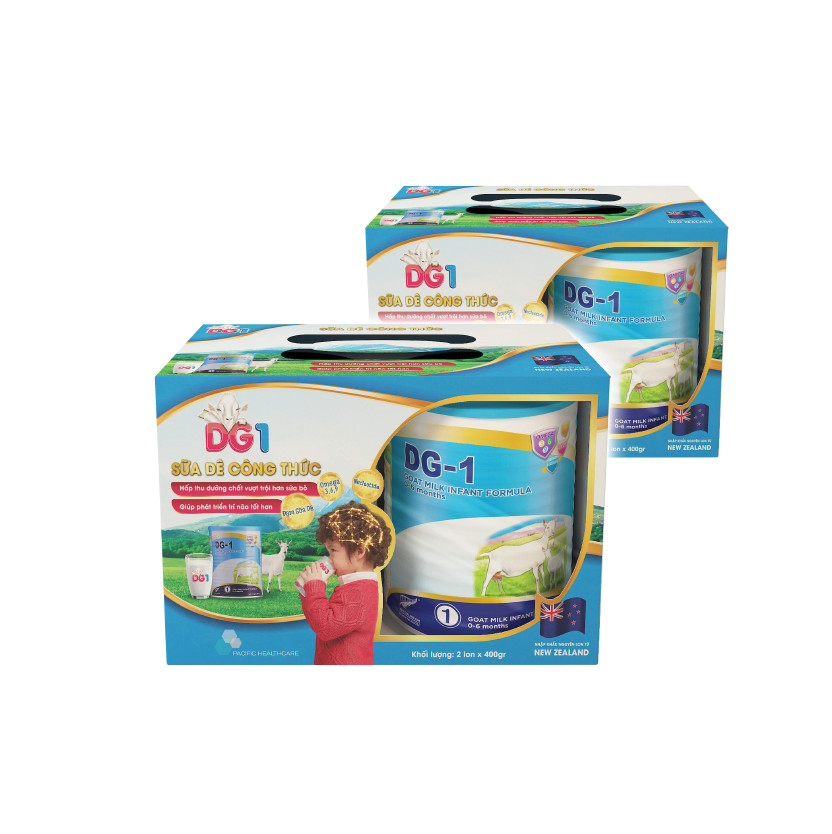 Combo 4 lon Sữa Dê DG-1 400g