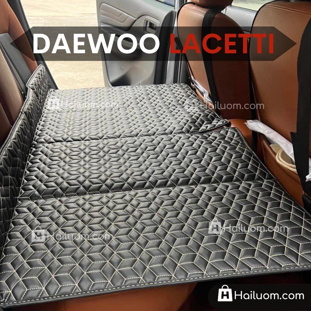 Đệm Nằm ô tô DAEWOO LACETTI - Thiết kế 4 Khay Dọc Trợ Lực - Đệm không bơm như đệm hơi ô tô