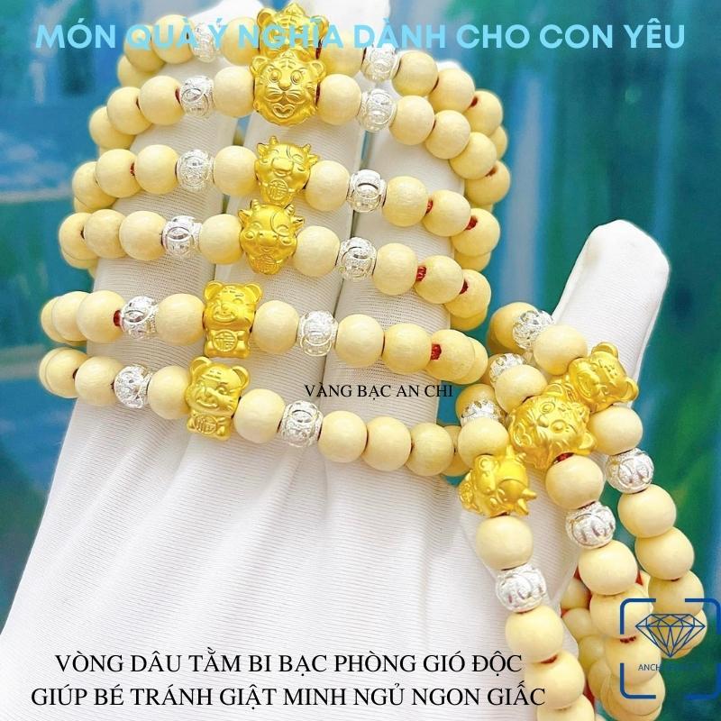 Vòng dâu tằm cho bé giúp bé ngủ tránh giật mình,Anchi jewelry