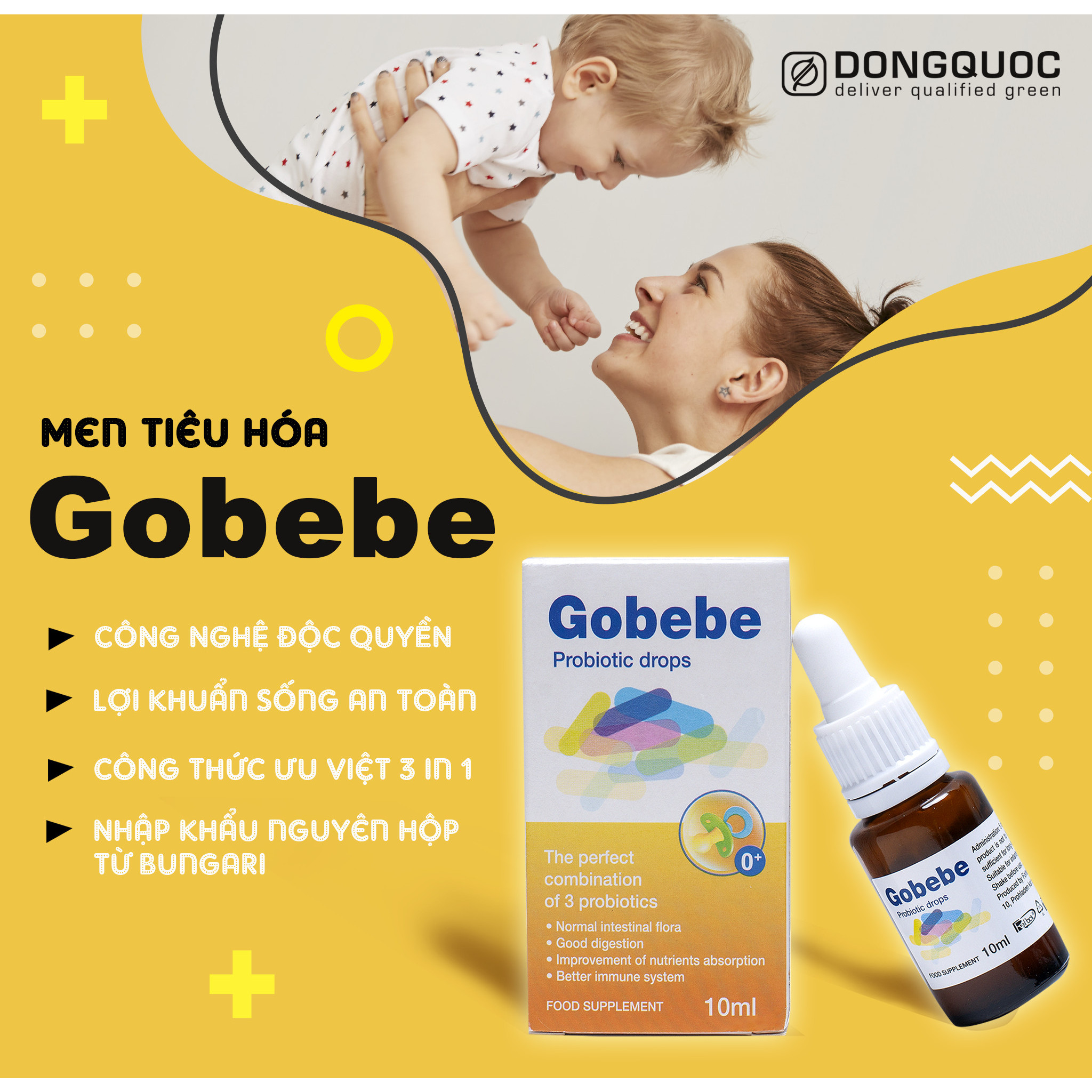 Thực phẩm bảo vệ sức khỏe GOBEBE 