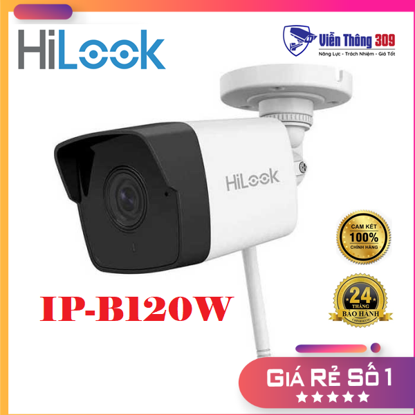 Camera IP hồng ngoại không dây 2.0 Megapixel HILOOK IPC-B120W