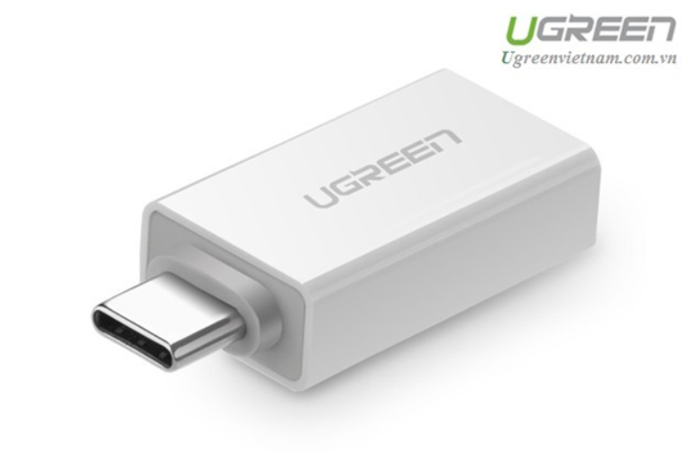 Đầu Chuyển Đổi Ugreen USB Type-C Sang USB 3.0 30155 - Hàng Chính Hãng