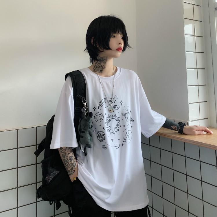 Áo thun form rộng tay lỡ Yinxx, áo phông Unisex ATL82