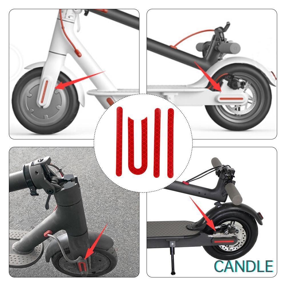 Miếng Dán Phản Quang Cho Bánh Xe Điện M365