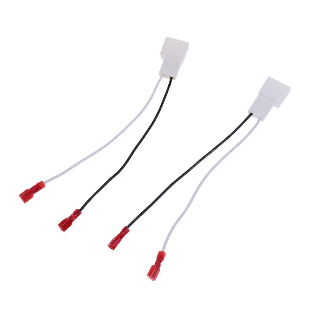3-4pack 2 Pieces Car Stereo Radio Speaker Wire Wiring Harness for 1987-2013