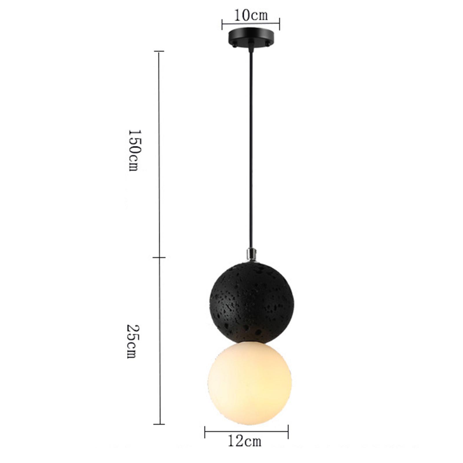 Modern LED Light Chandelier Pendant Lamp Hanging Lights Lighting black