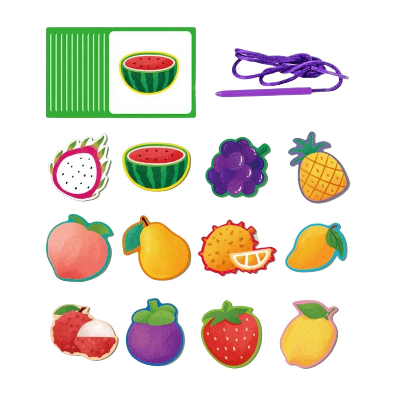 Threading Beads Toy Cognition for Learning Activities Kindergarten Toddlers