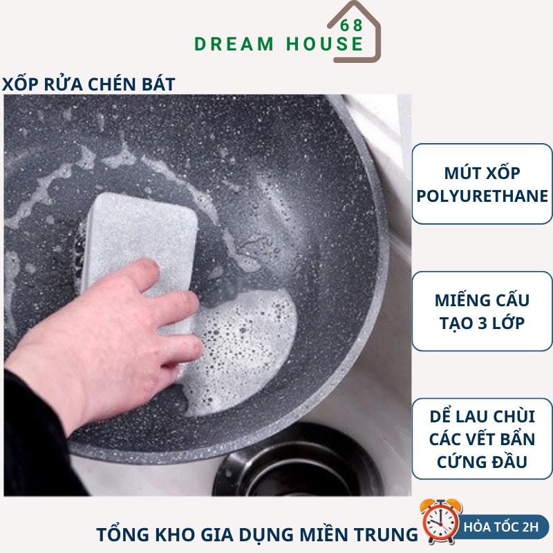 Miếng Xốp Rửa Chén Tiện Dụng Cho Nhà Bếp