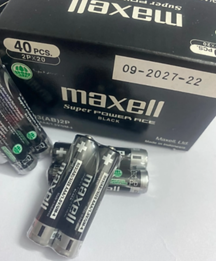 2 Viên Pin Maxell 3A