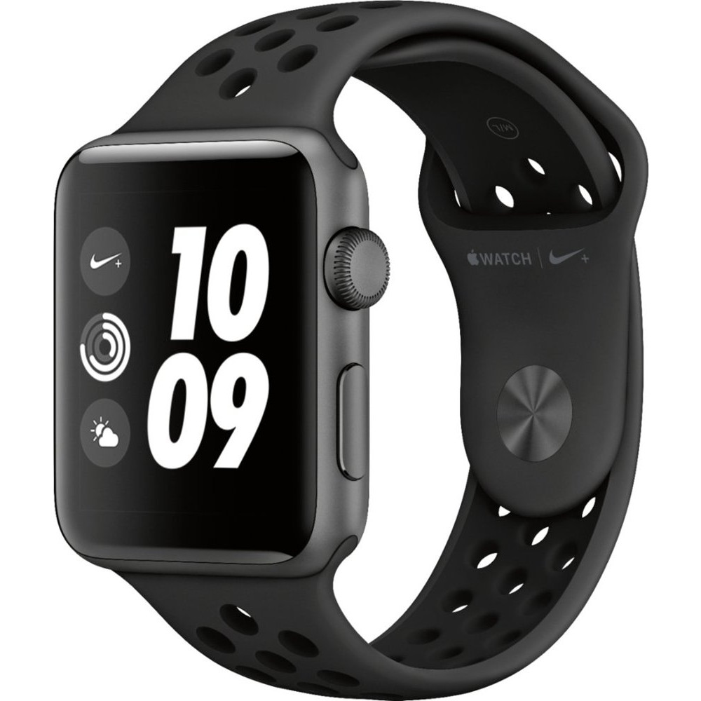 Đồng Hồ Thông Minh Apple Watch Nike+ Series 3 GPS Only Aluminum Case With Nike Sport Band (Viền Nhôm &amp; Dây Nike) - Hàng Chính Hãng VN/A