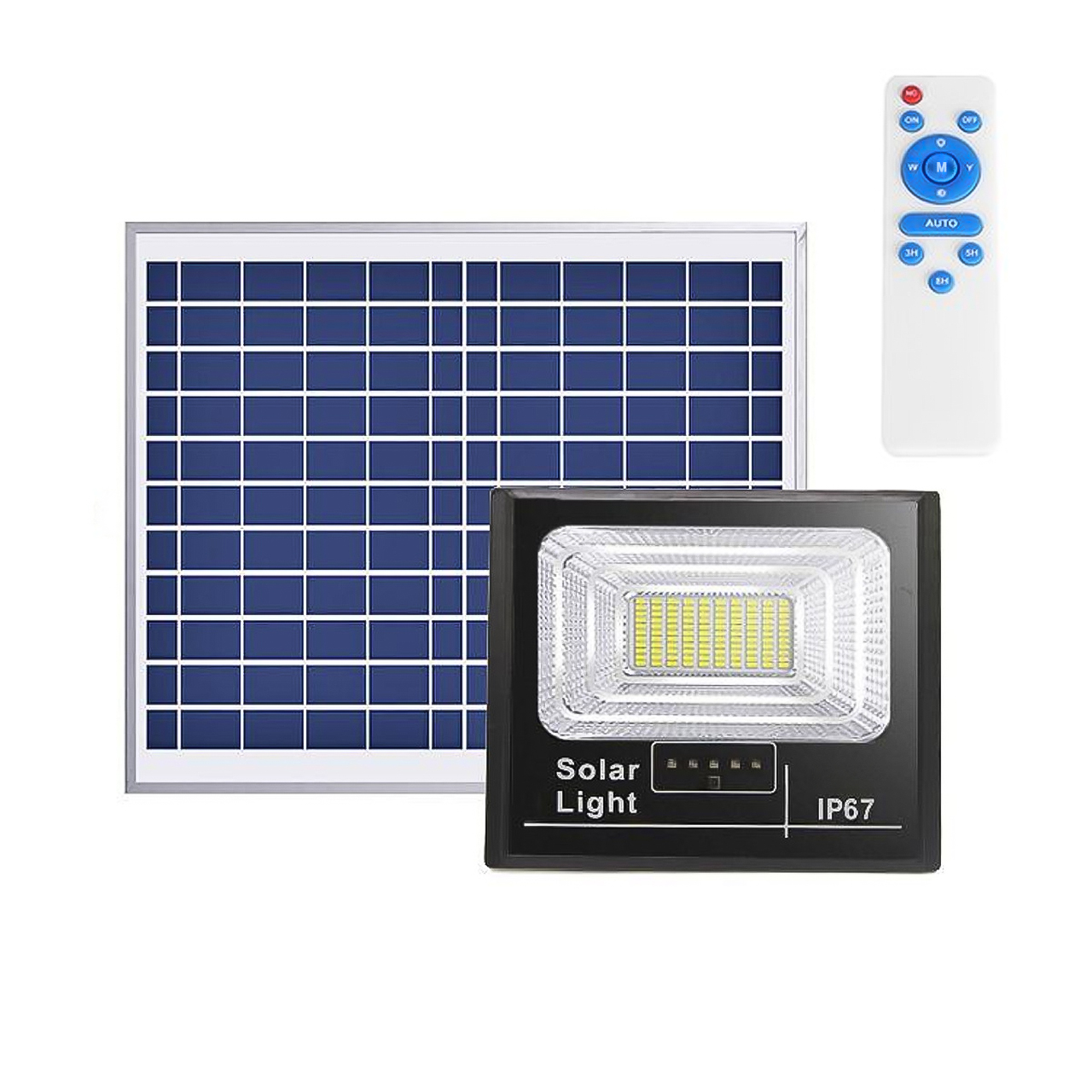 Đèn led năng lượng mặt trời Vinetteam Solar Light 200W, cảm biến hồng ngoại treo tường, chống nước IP67 - hàng nhập khẩu