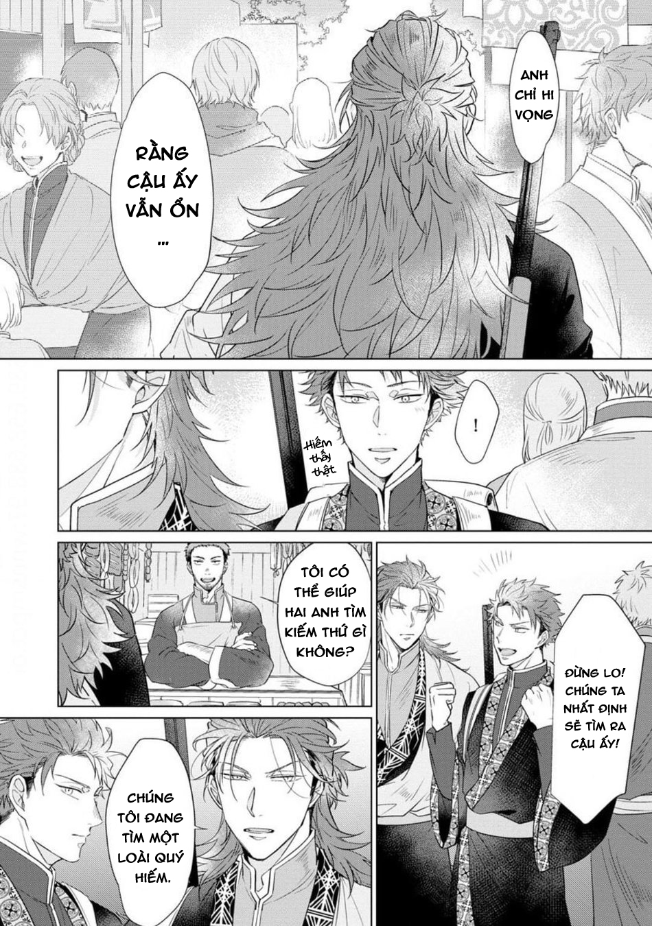 gặp gỡ em, thú nhân màu chàm trắng chapter 5 10