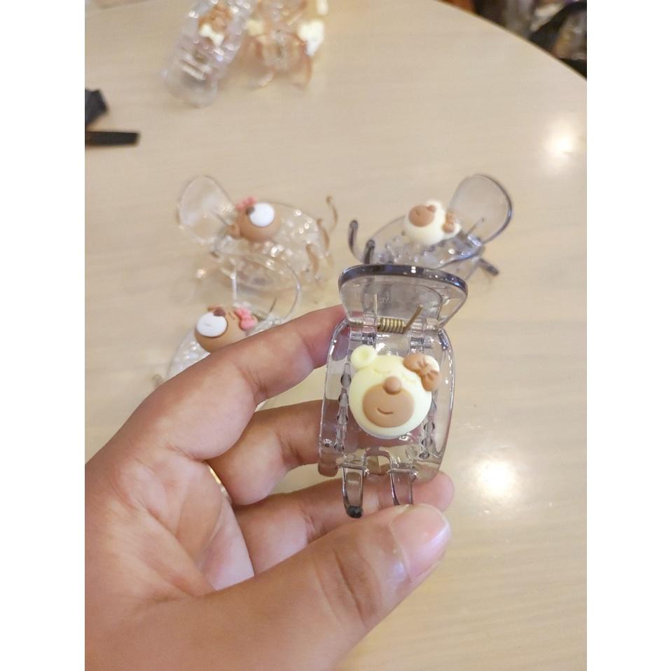 Kẹp càng cua hình mặt gấu cute