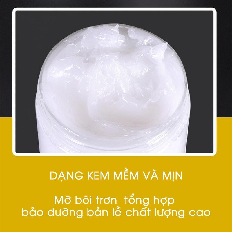 Mỡ trắng bôi trơn giảm chấn, Grease chống rỉ sét. giảm tiếng cọt kẹt trên ô tô kèm chổi quét