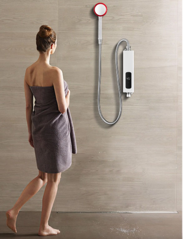 Máy nước nóng Pencil-Box hiển thị nhiệt EuroTech