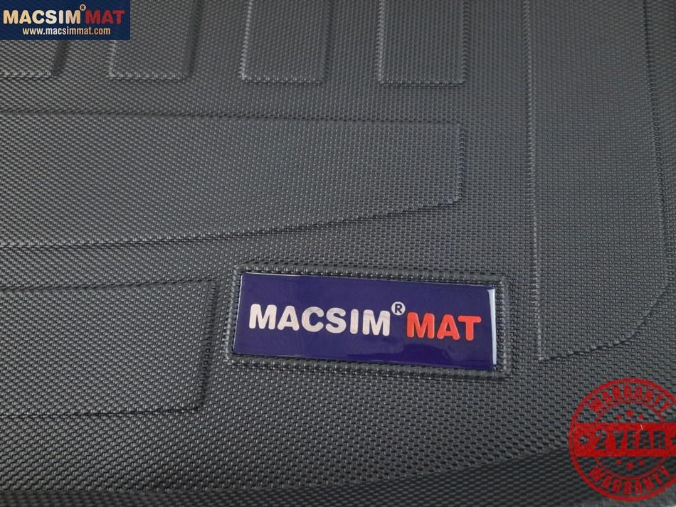 Thảm lót cốp Toyota Yaris 2013-2017 nhãn hiệu Macsim chất liệu TPV cao cấp màu đen