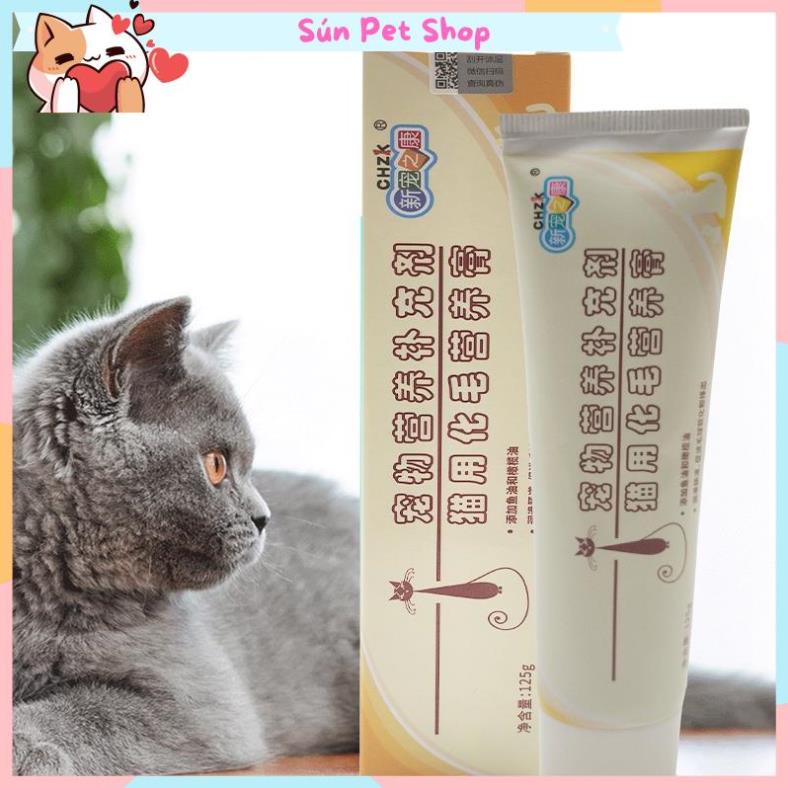Gel dinh dưỡng, dưỡng lông cho mèo 125g