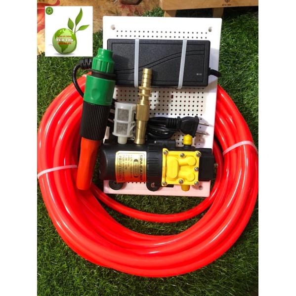 BỘ MÁY BƠM TĂNG ÁP MINI PHUN TƯỚI LAN,HOA CÂY CẢNH