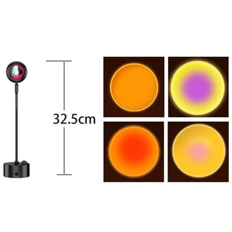 Đèn Chiếu Sáng Tạo Hiệu Ứng Cầu Vồng