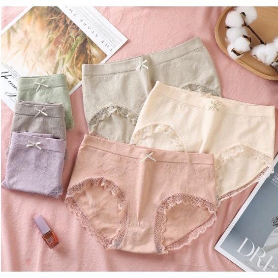Combo 5 quần lót cotton xuất nhật cao cấp