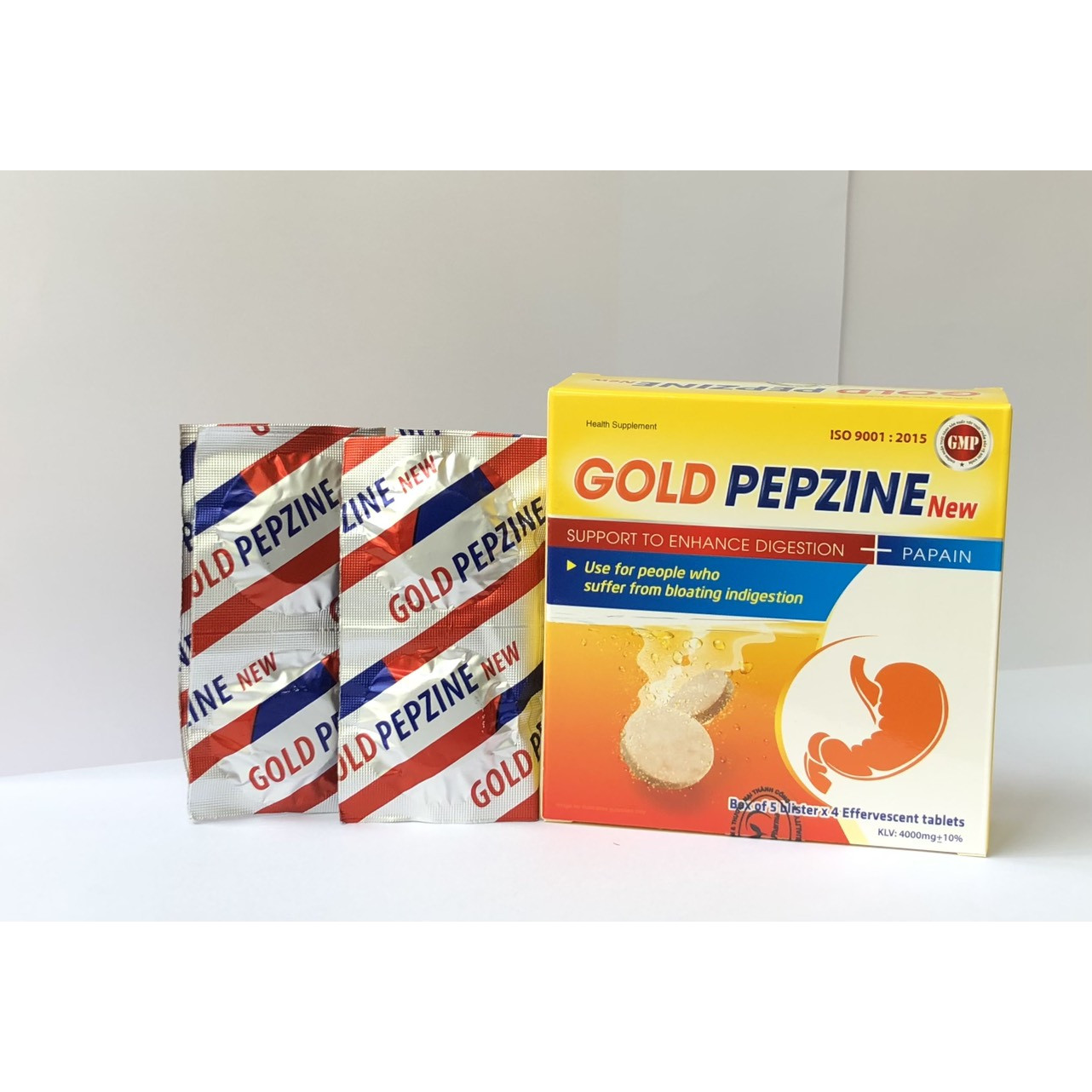 Sủi Tiêu Hóa Gold Pepzine New