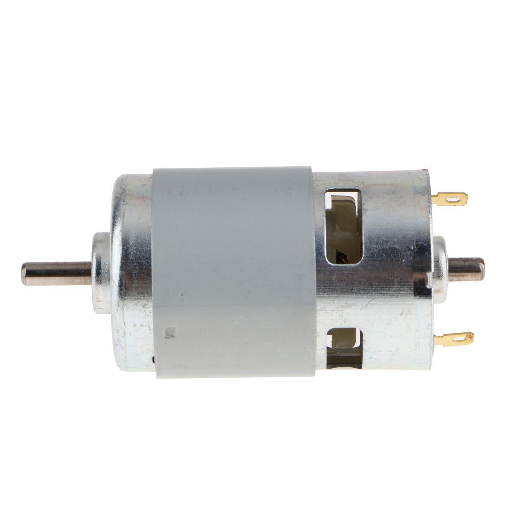 12V 11000RPM DC Motor 775 Motor High speed Large Torque Double Ball Bearing