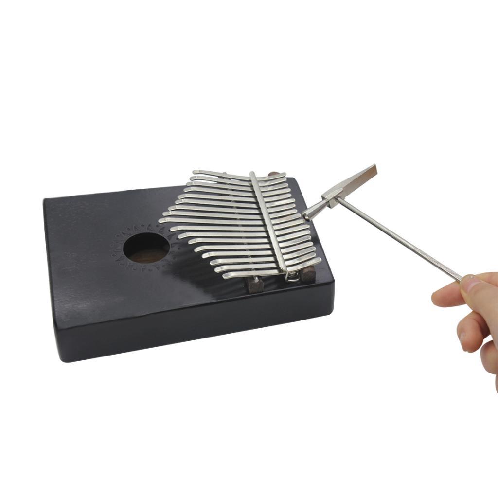 17 Key  Mbira Finger Percussion Thumb Piano with Storage Case