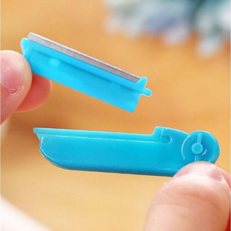 Bộ dao cạo tỉa lông mày 2 lưỡi