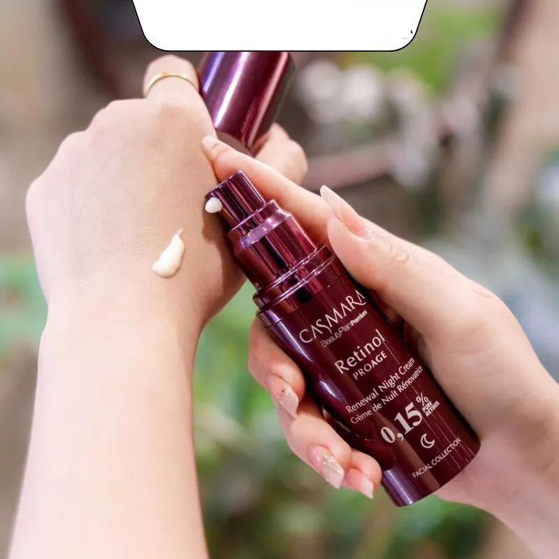 Kem trẻ hóa RETINOL CASMARA tinh khiết 0.15% và 0.3% - RETINOL PROAGE RENEWAL NIGHT CREAM 0.15%/ 0.3% 30ML