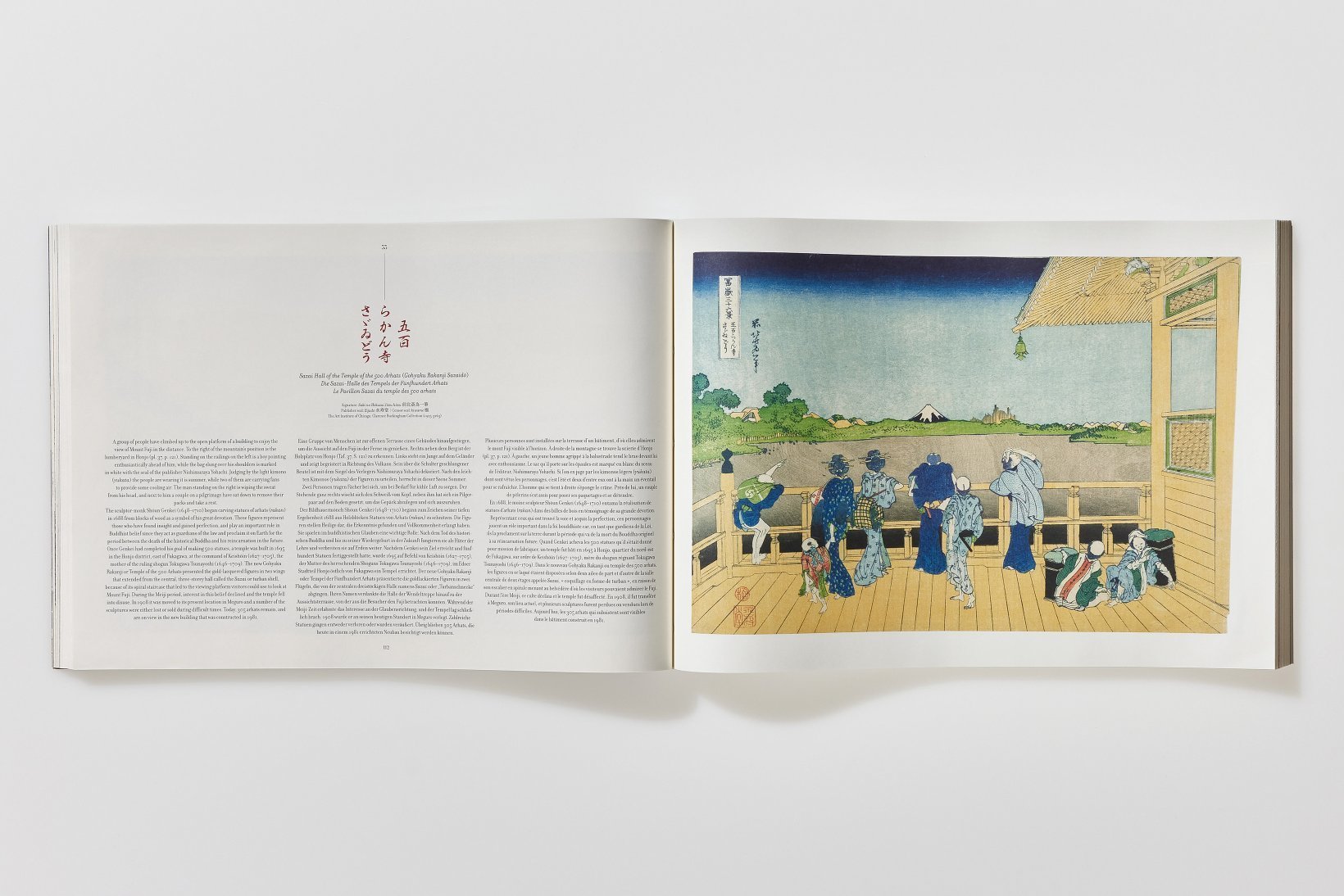 Artbook - Sách Tiếng Anh - Thirty-six Views of Mount Fuji