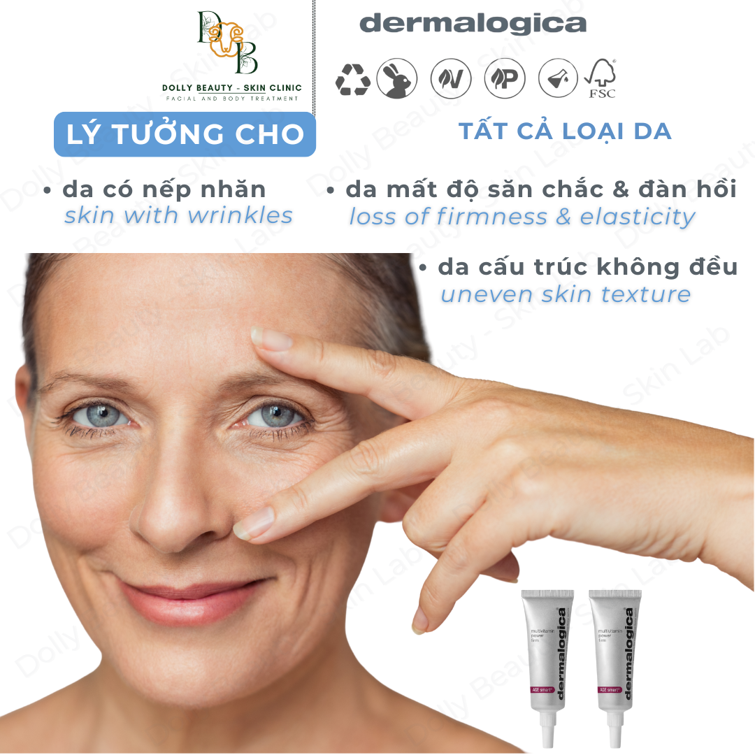 Hợp chất làm săn vùng mắt MULTIVITAMIN POWER FIRM của Dermalogica