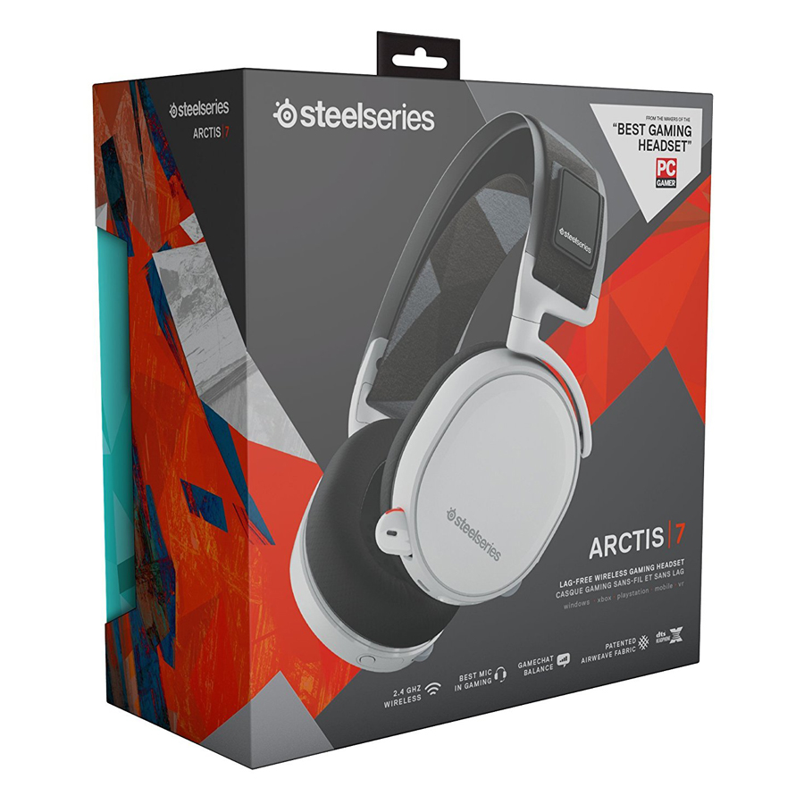 Tai Nghe Gaming SteelSeries Arctis 7 DTS.X 7.1 - Hàng Chính Hãng