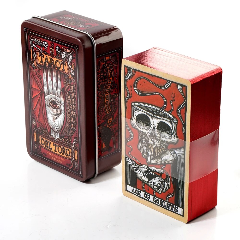 Bộ Bài Del Toro Tarot Hộp Sắt