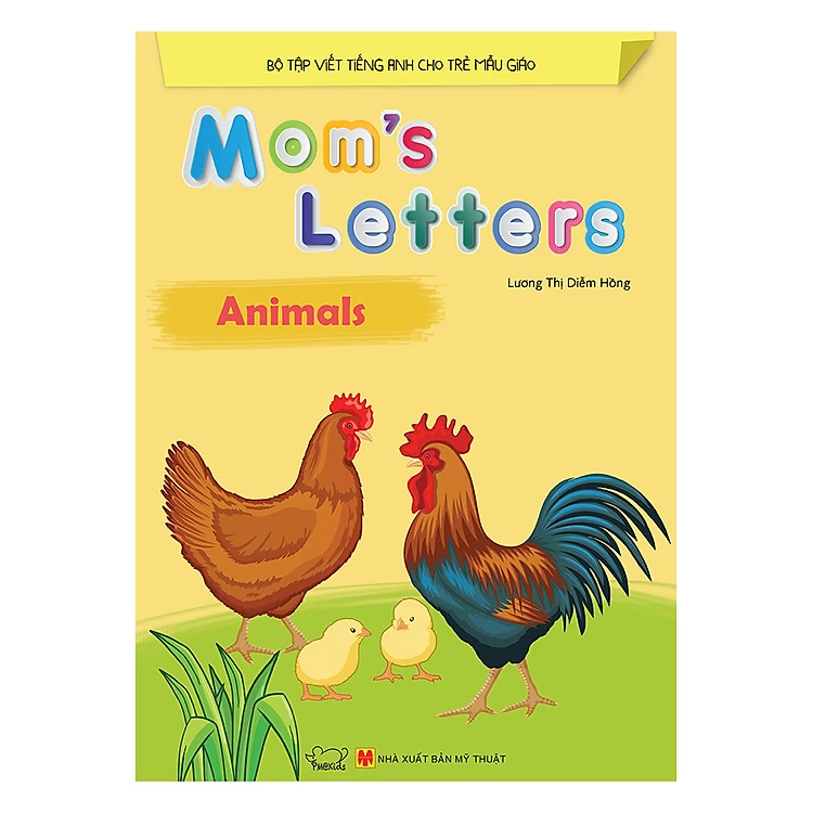 Bộ Tập Viết Tiếng Anh Cho Bé 2-6 Tuổi - Combo 8 cuốn Mom's letters