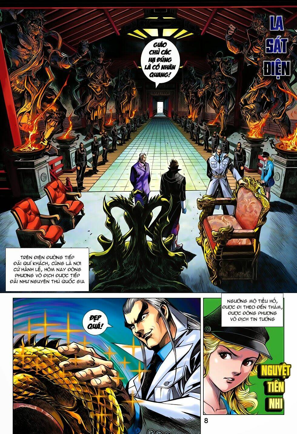 tân tác long hổ môn chapter 695 8