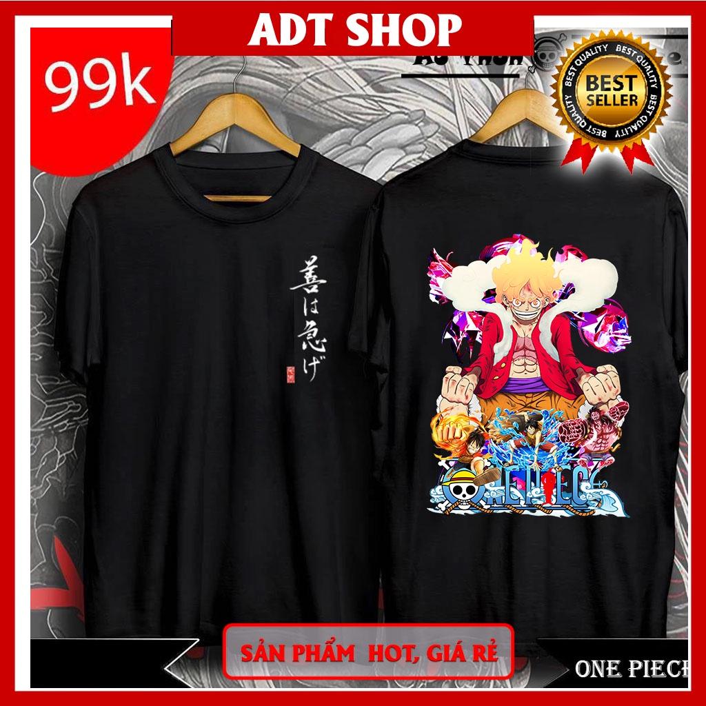 Áo thun One piece - Đảo Hải Tặc in hình - Luffy Gear5 cực chất nhiều mẫu HOT