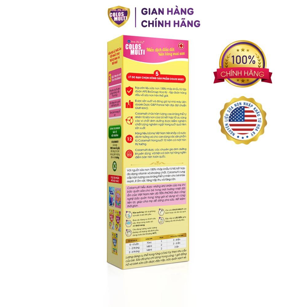 Sữa non Colosmulti A0 hộp 2 gói x 14g tăng sức đề kháng cho trẻ - MẪU THỬ