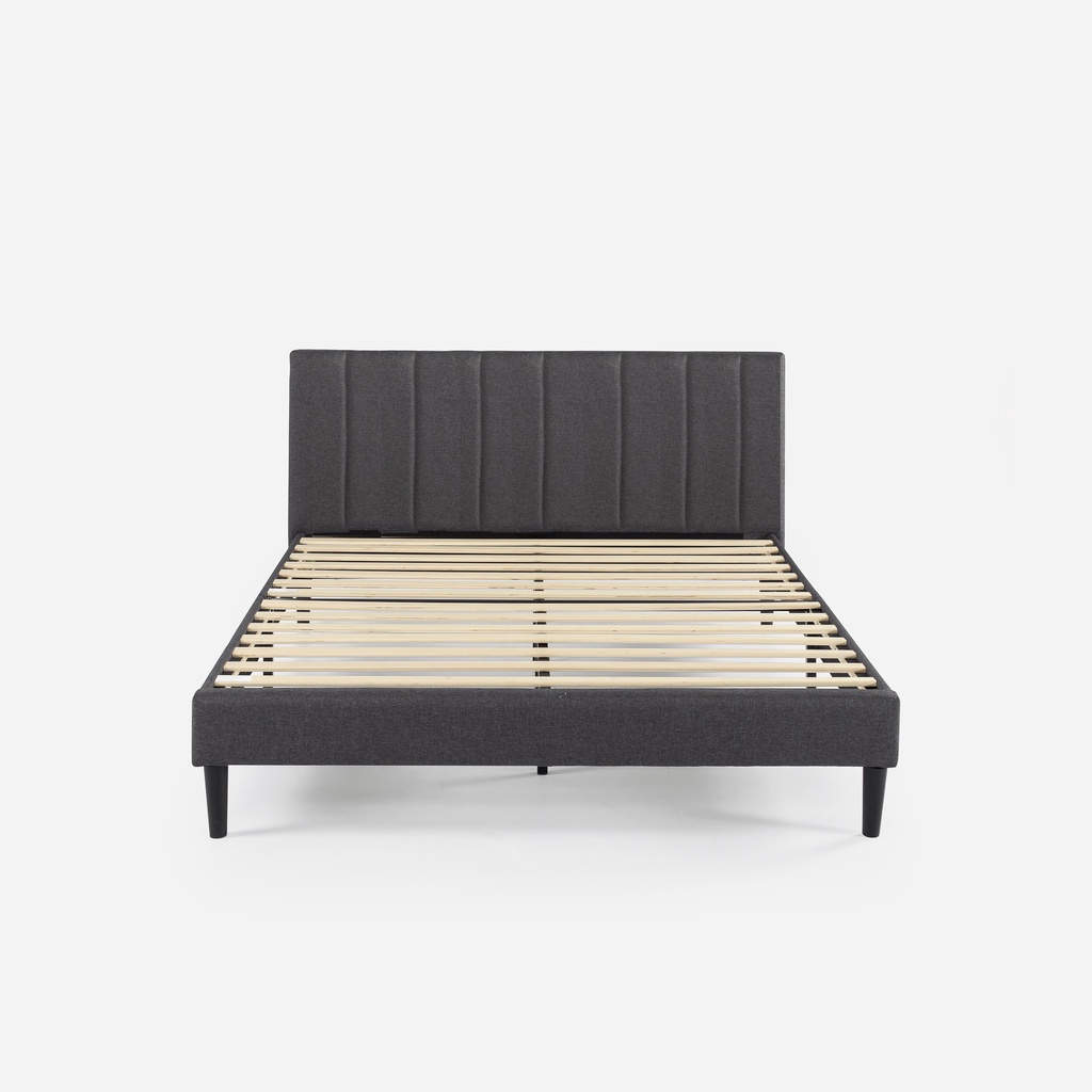 Giường Bọc Nệm Zinus Tự Lắp Ráp Sang Trọng Phong Cách Mỹ - Vertically Cushioned Platform Bed