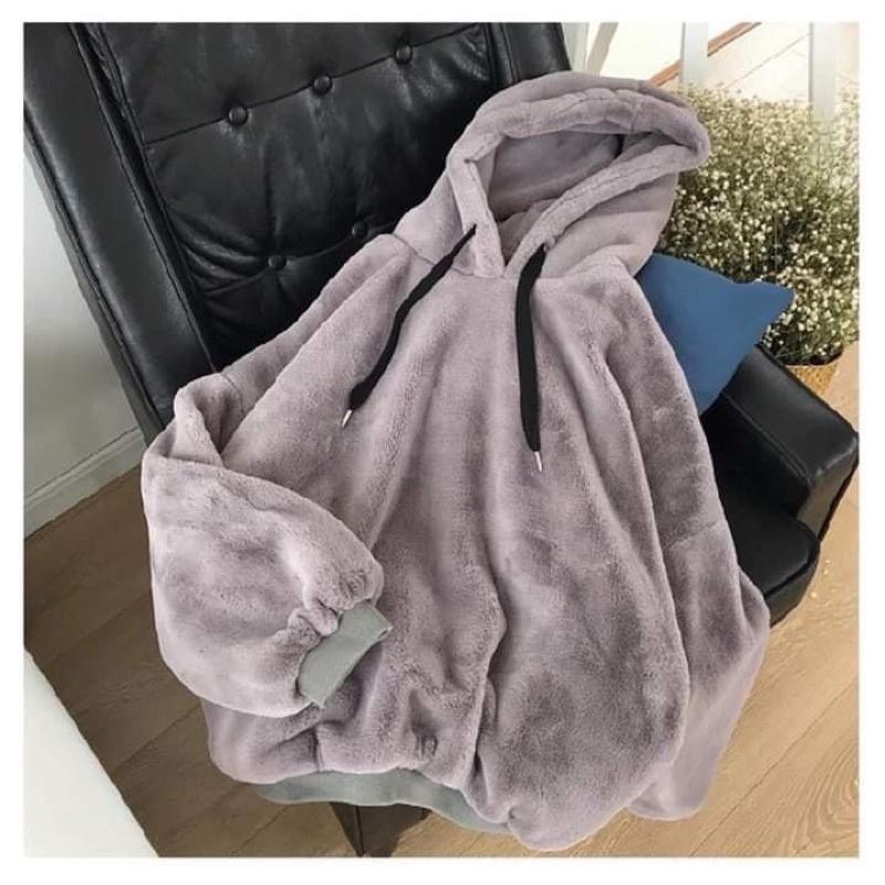 ◄❈✿ÁO LÔNG HOODIE NAM NỮ UNISEX CỪU MƯỢT MÀ SIÊU ẤM PHONG CÁCH ULZZANG HÀN QUỐC