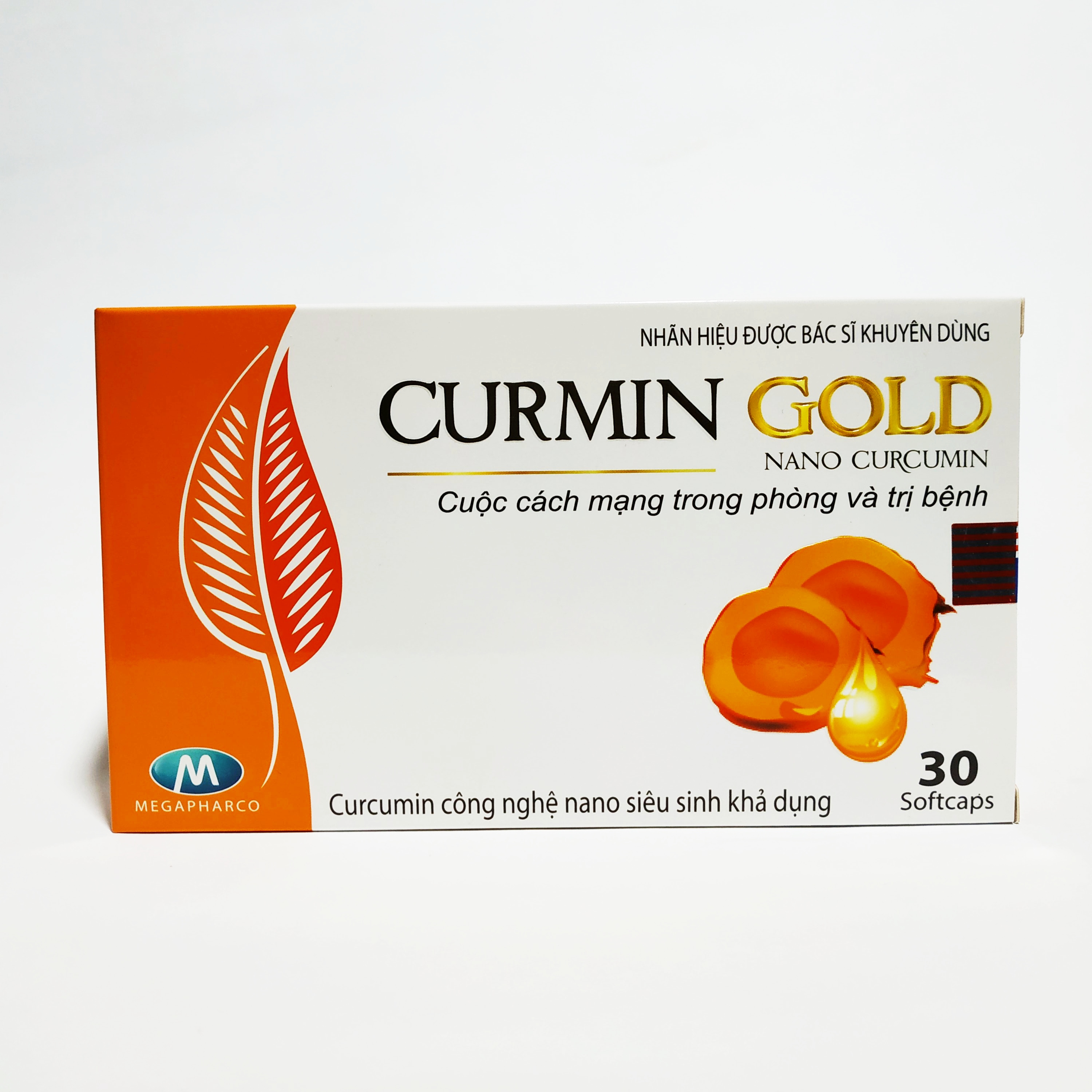 Viên Uống Giảm Đau Viêm Loét Dạ Dày, Tá Tràng Curmin Gold - Nano Curcumin – Cumar Gold – Cumargold - Hộp 30 Viên