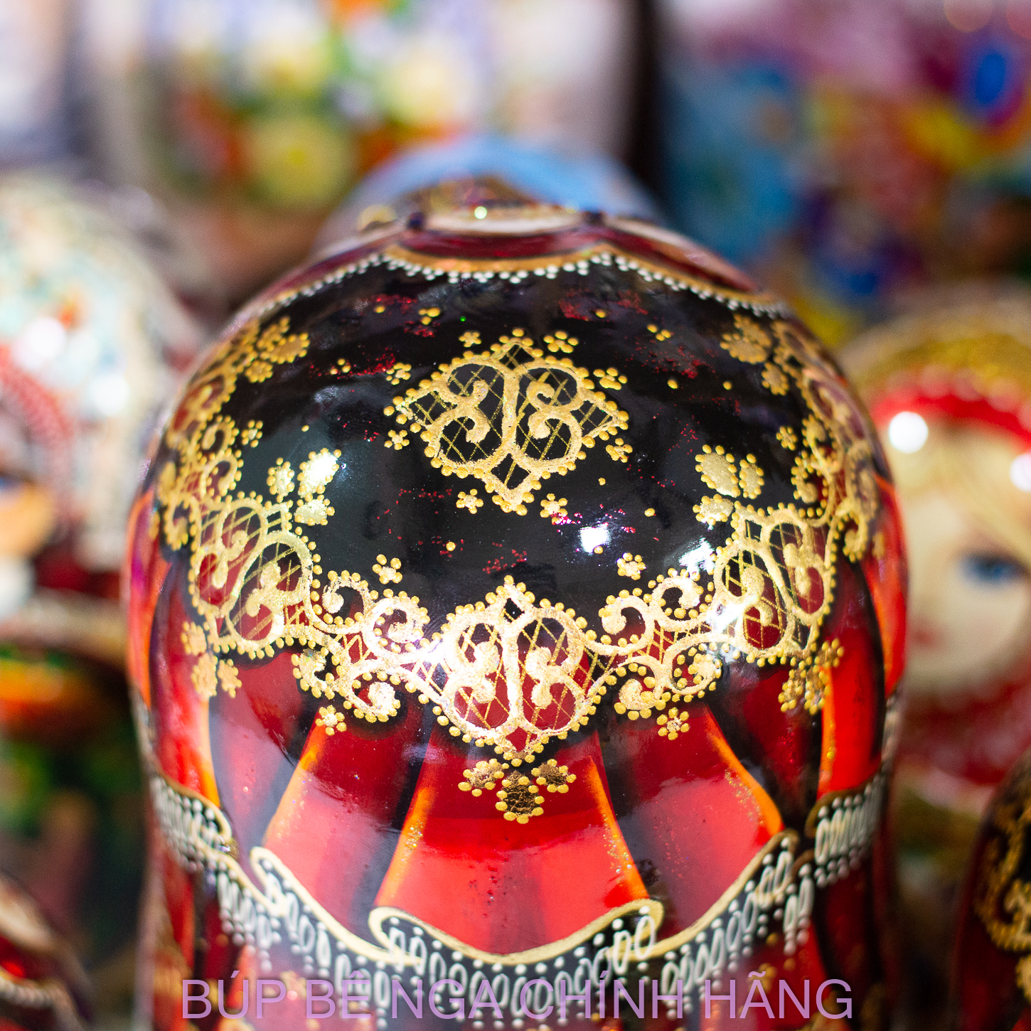 BỘ BÚP BÊ NGA CAO CẤP 10 LỚP 26CM HOA VĂN "PHONG CẢNH SAINT PETERSBURG" CỰC ĐẸP VÀ SANG TRỌNG, ĐỘC ĐÁO