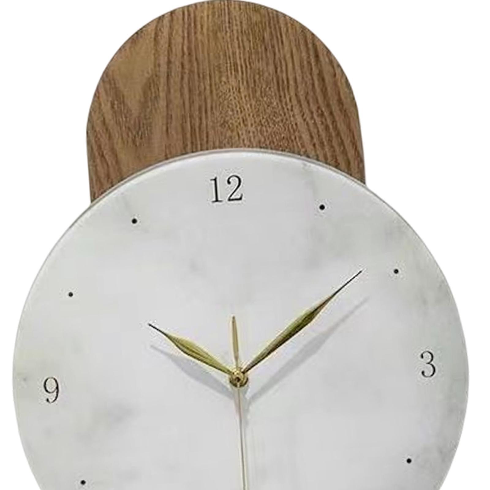 Nordic Minimalist Wall Hanging Clock Non Ticking Living Room Loft Decoration