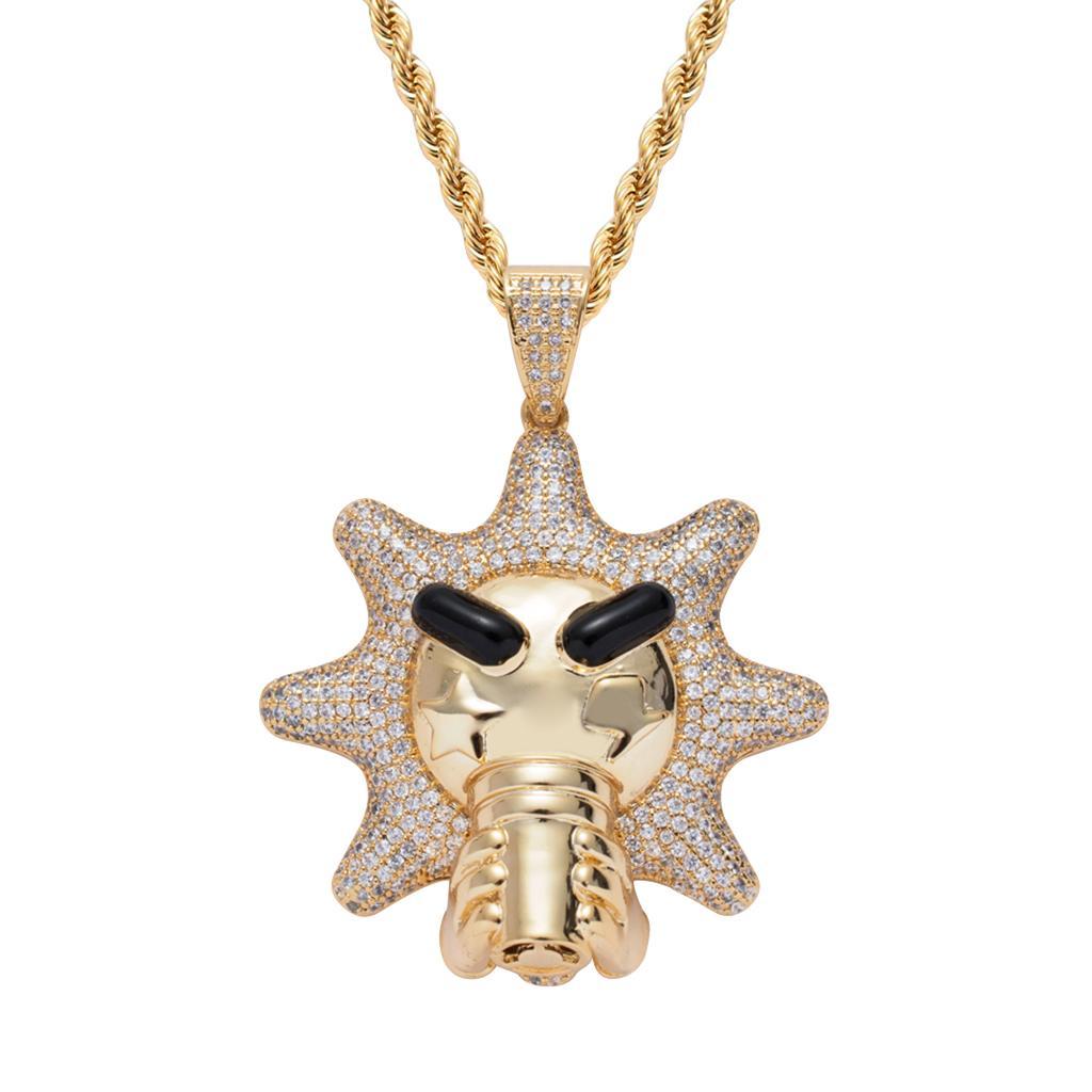 Mens  Hip Hop Rapper Exquisite Pendant Necklace