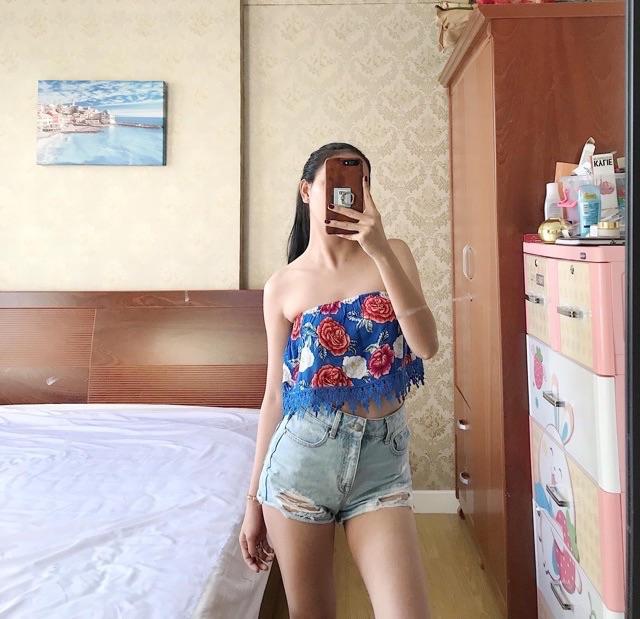 Áo Croptop Xuất Xịn