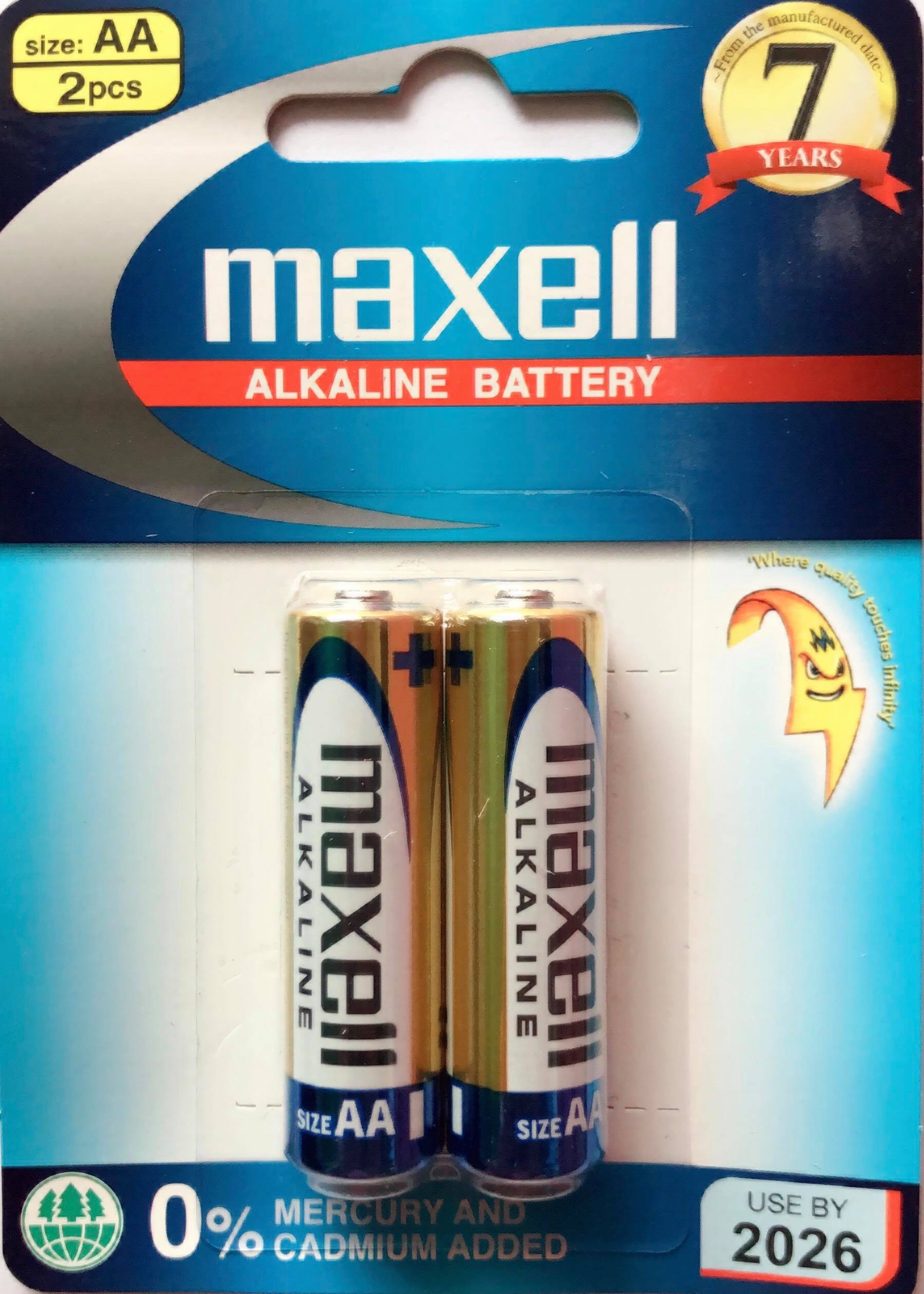 Hộp 10 cặp pin chính hãng Maxell dòng Alkaline AA cao cấp